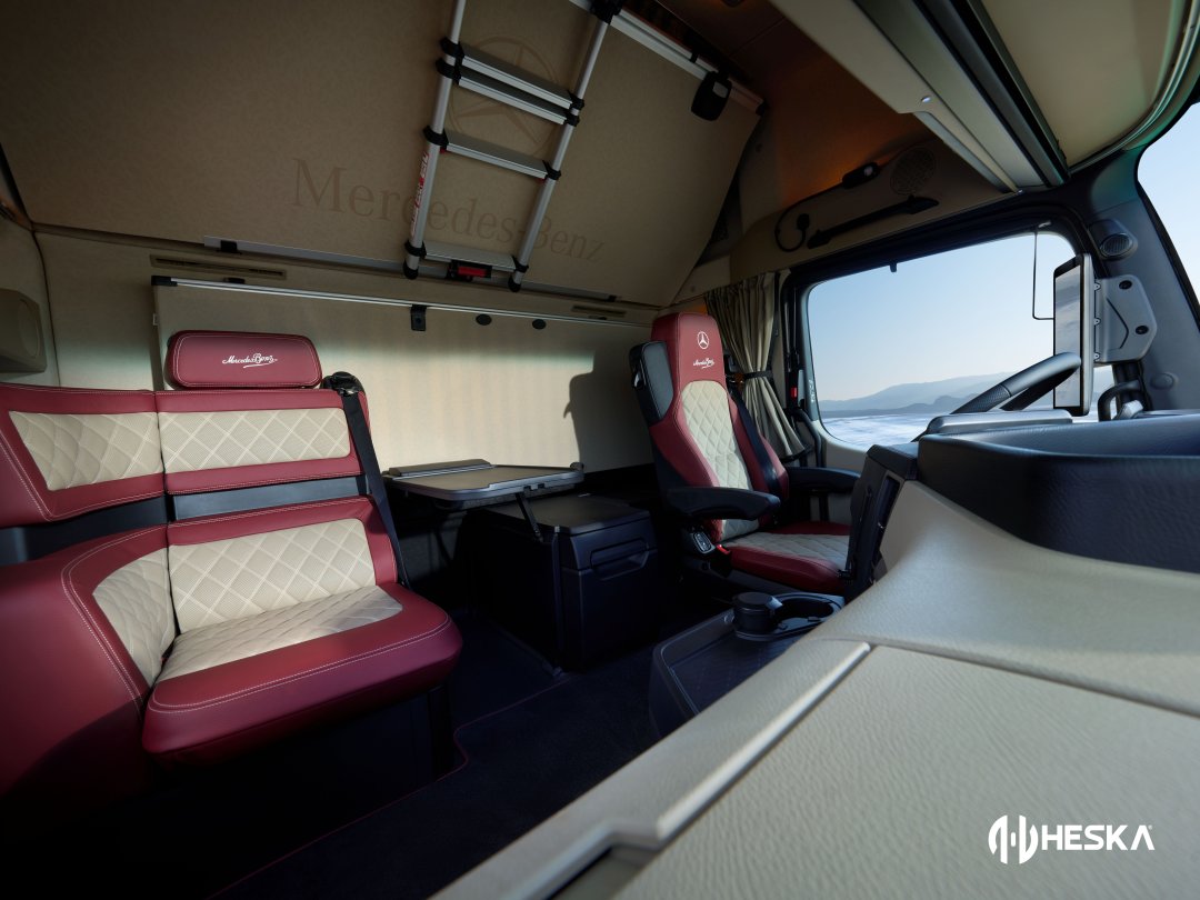 Tarih yazan köklü bir mirasın, geleceğin teknolojisiyle kusursuz buluşması: Mercedes-Benz Actros L '130 Years Trucks Edition'! 🚛👑

Kamyon üretimindeki 130 yıllık eşsiz geçmişin, mühendislik dehasının ve yenilikçi vizyonun en özel yansıması. 🌟

Yollarda iz bırakan bu özel seriyle geleceğe güvenle ve gururla adım atın. 🎯🚀

#Heska #MercedesBenz #ActrosL #130YearsTrucksEdition #ÖzelSeri — görsel 15
